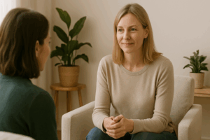 hypnosesession mod panikangst